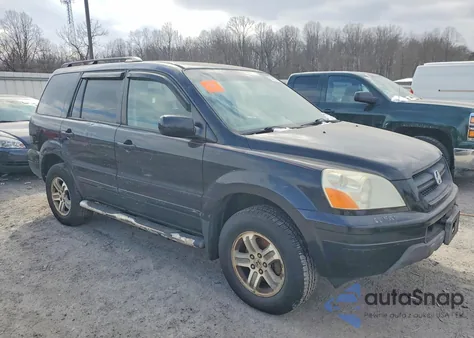 2003 Honda Pilot Exl from USA, damaged, VIN 2HKYF18703H525351